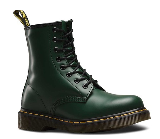 Dr. Martens 1460 8-Eye Boot - Green Smooth Leather
