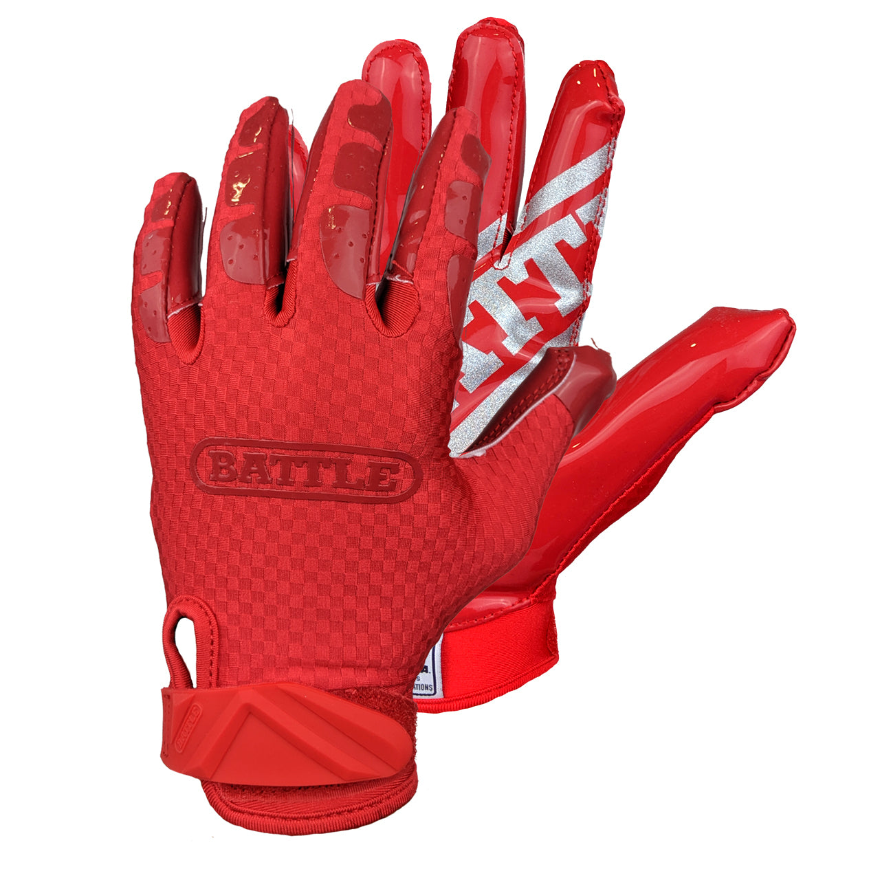 Triple Threat Football Receiver Gloves- Adult & Youth