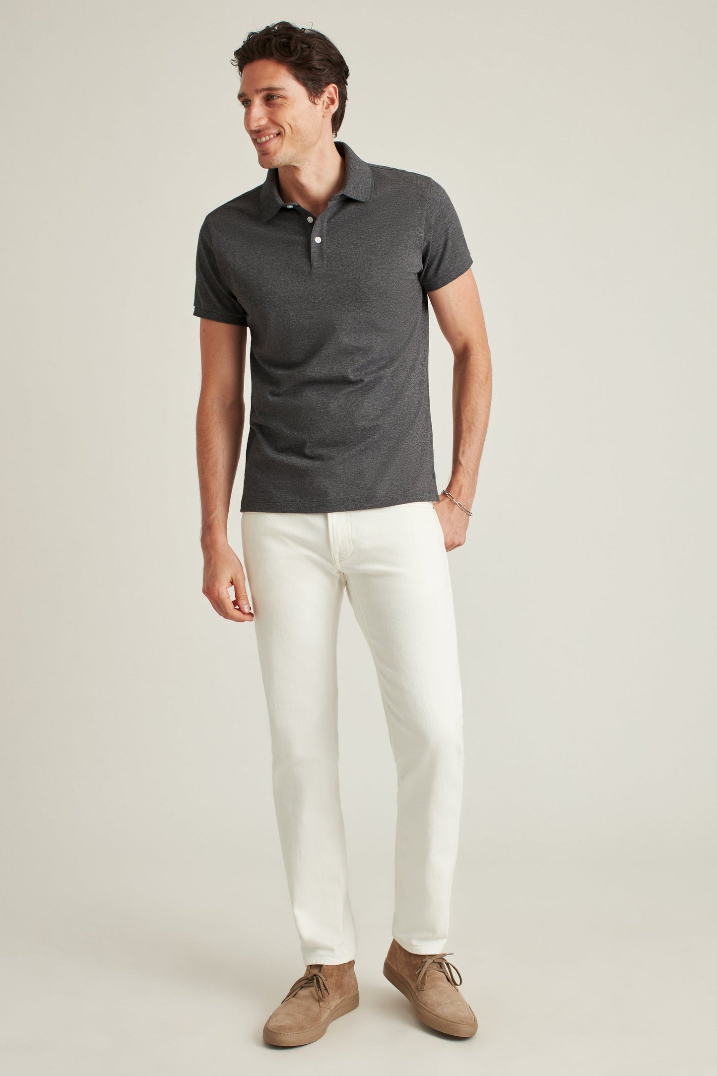 Stretch Pique Polo