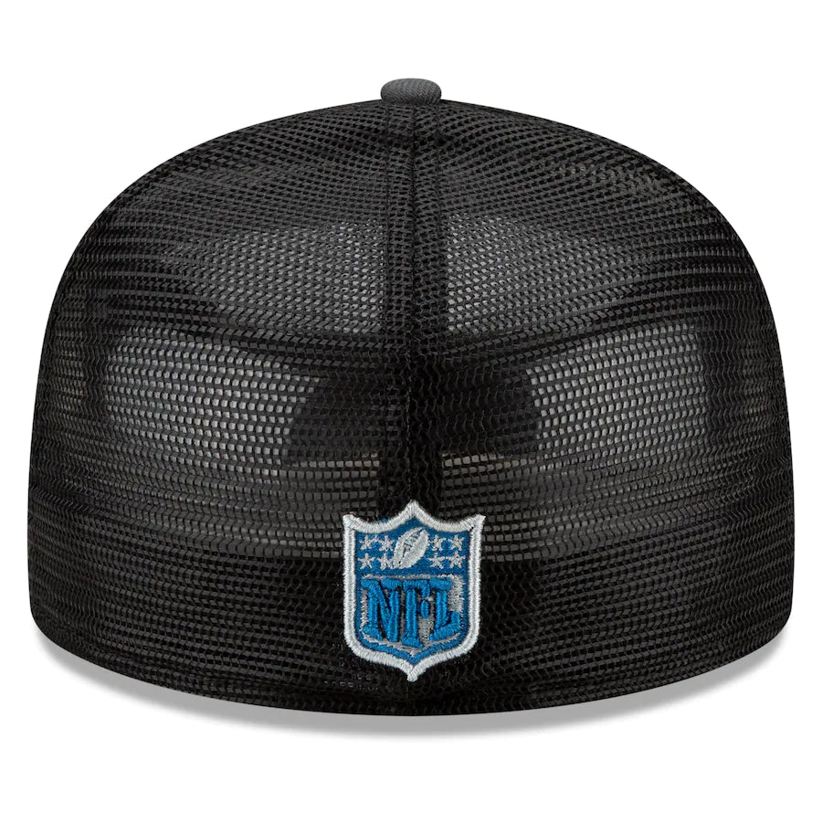 Men's Detroit Lions New Era Graphite/Blue 2021 NFL Draft On-Stage 59FIFTY Fitted Hat