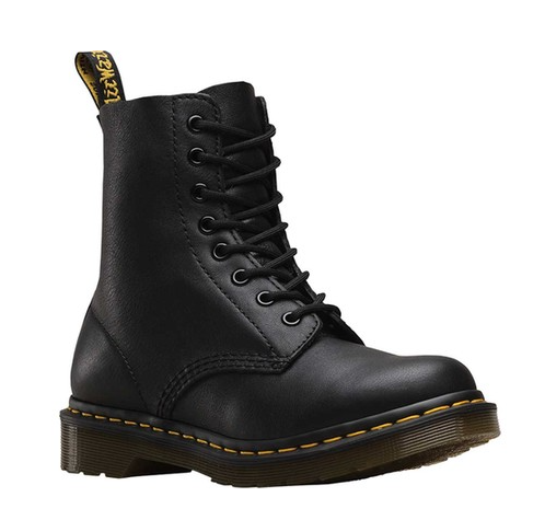Dr. Martens Pascal 8-Eye Boot - Black Virginia