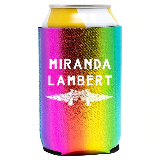 Rainbow Metallic Can Hugger