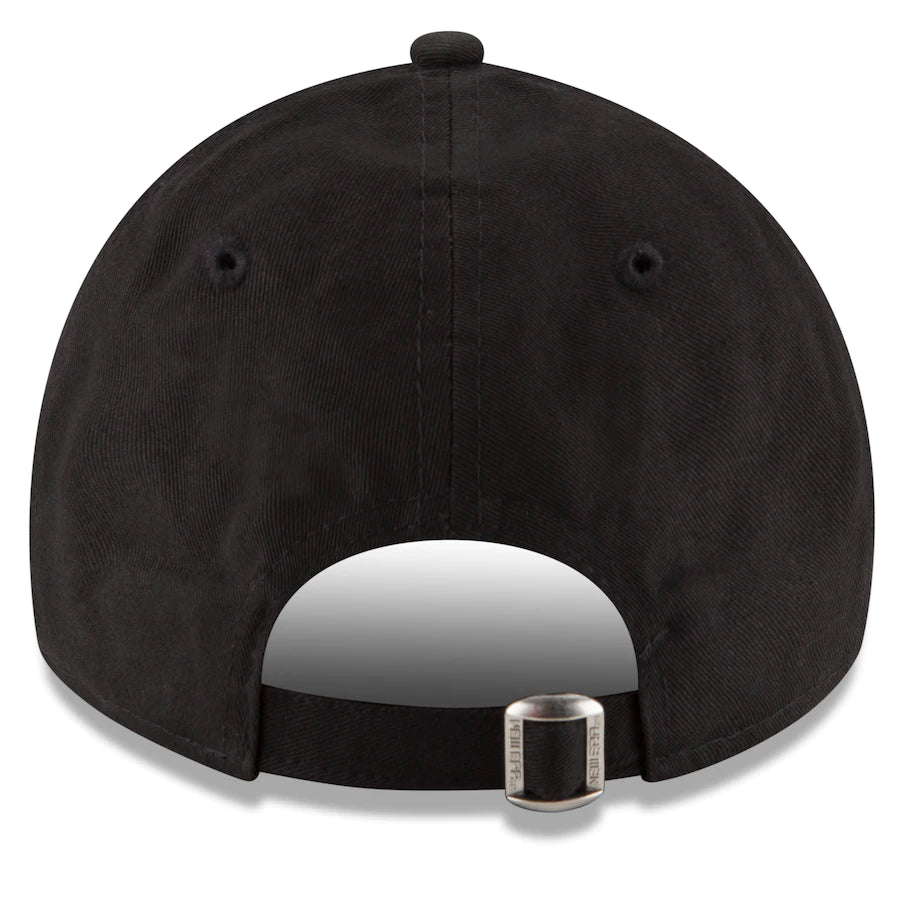 WNBA New Era Black Logo 9TWENTY Adjustable Hat