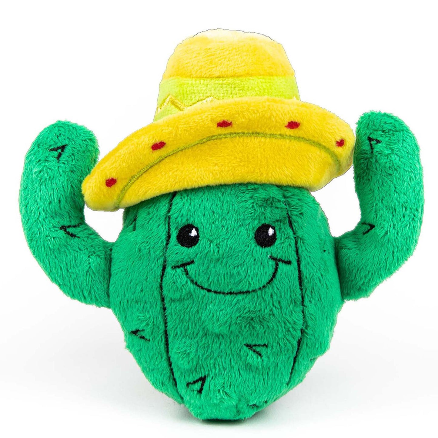 Woof & Whiskers Cactus Sombrero Plush Dog Toy