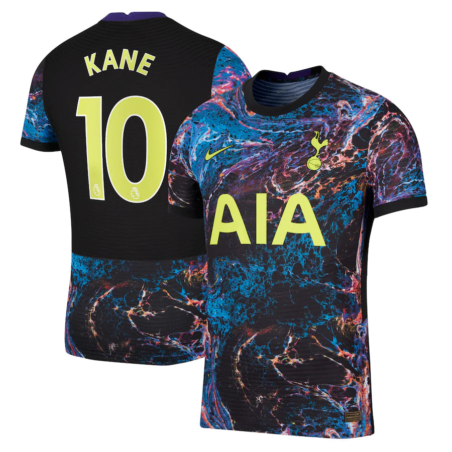 Harry Kane #10 Tottenham Hotspur Third Shirt 2021/22