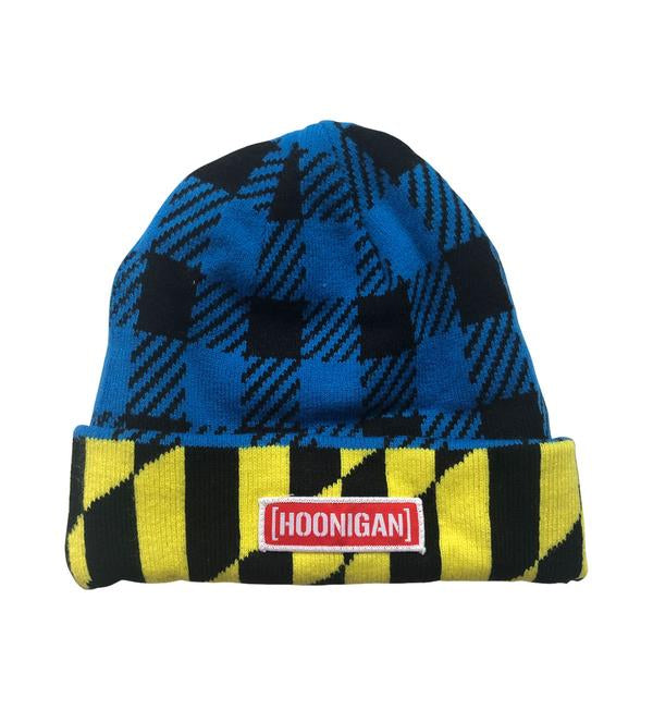 199 GYMKHANA BLUE TUX BEANIE