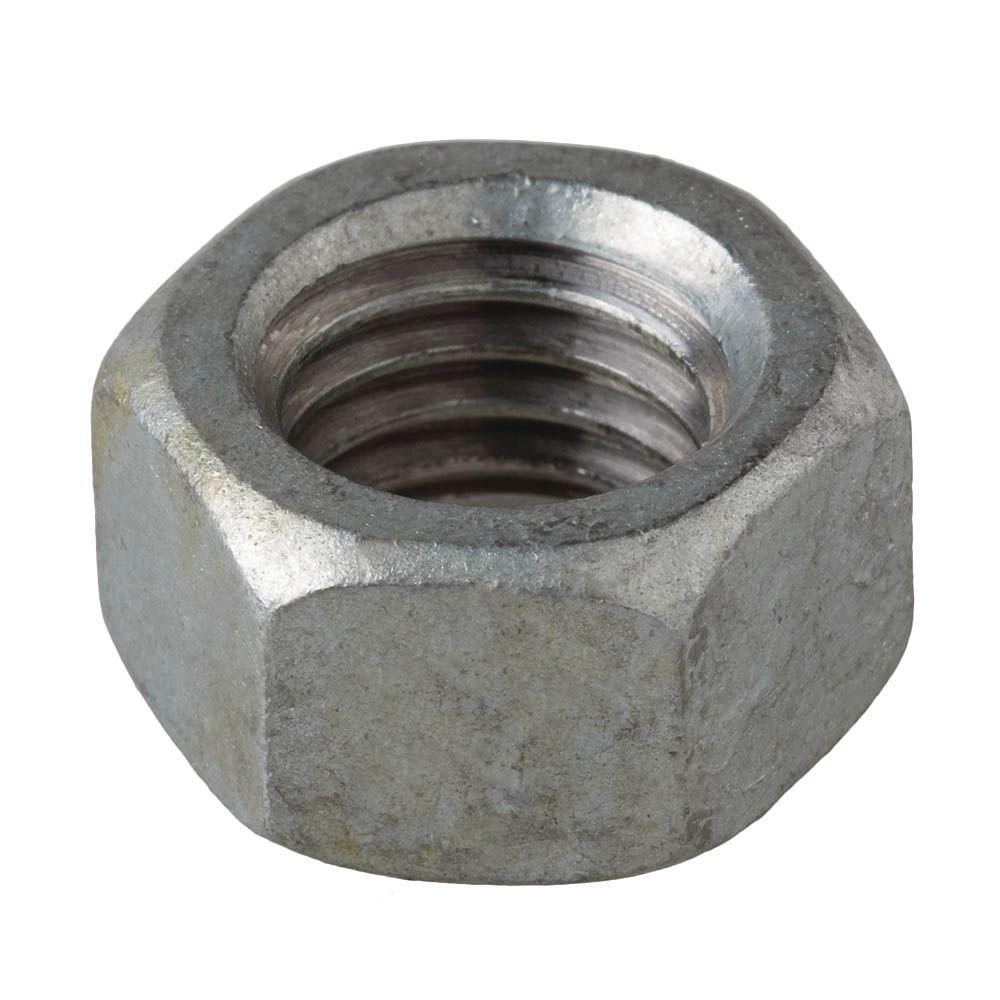 3/8 in.-16 Galvanized Hex Nut