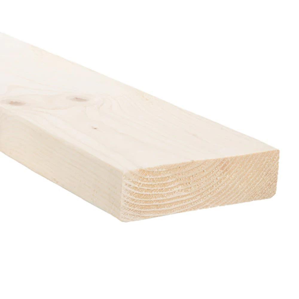 2 in. x 6 in. #2/BTR KD-HT SPF Dimensional Lumber