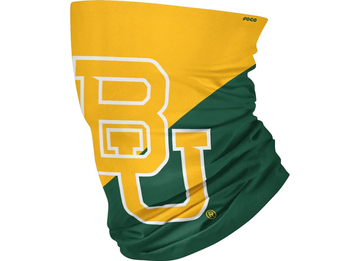 BAYLOR UNIVERSITY COLOR BLOCK NECK GAITER