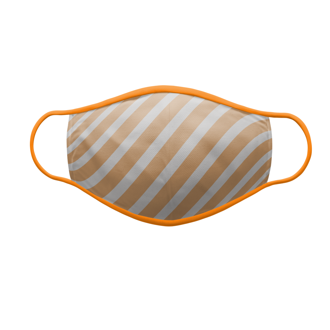 Orange Stripe Mask