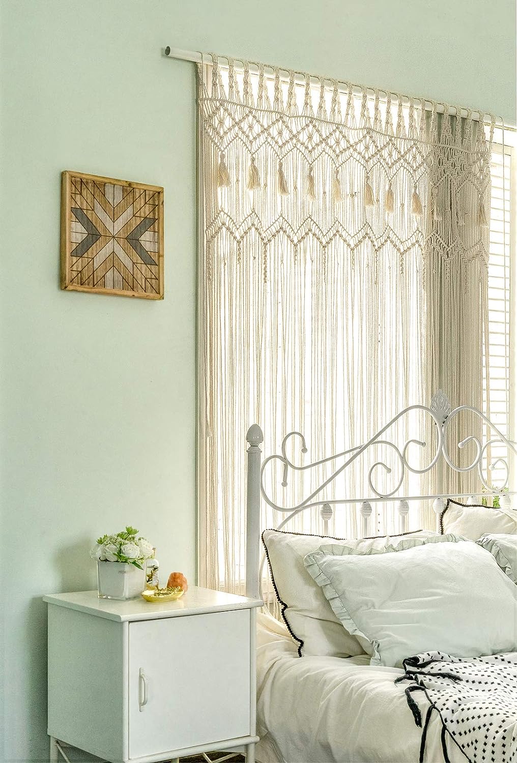 Mkono Macrame Curtain Boho