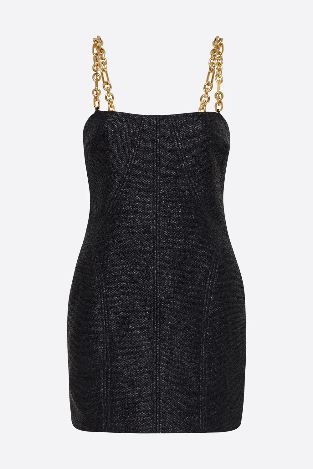 NEO CLASSIC MINI DRESS W/CHAIN