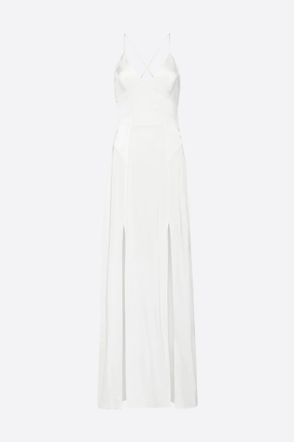 FACETIME MAXI SLIP DRESS