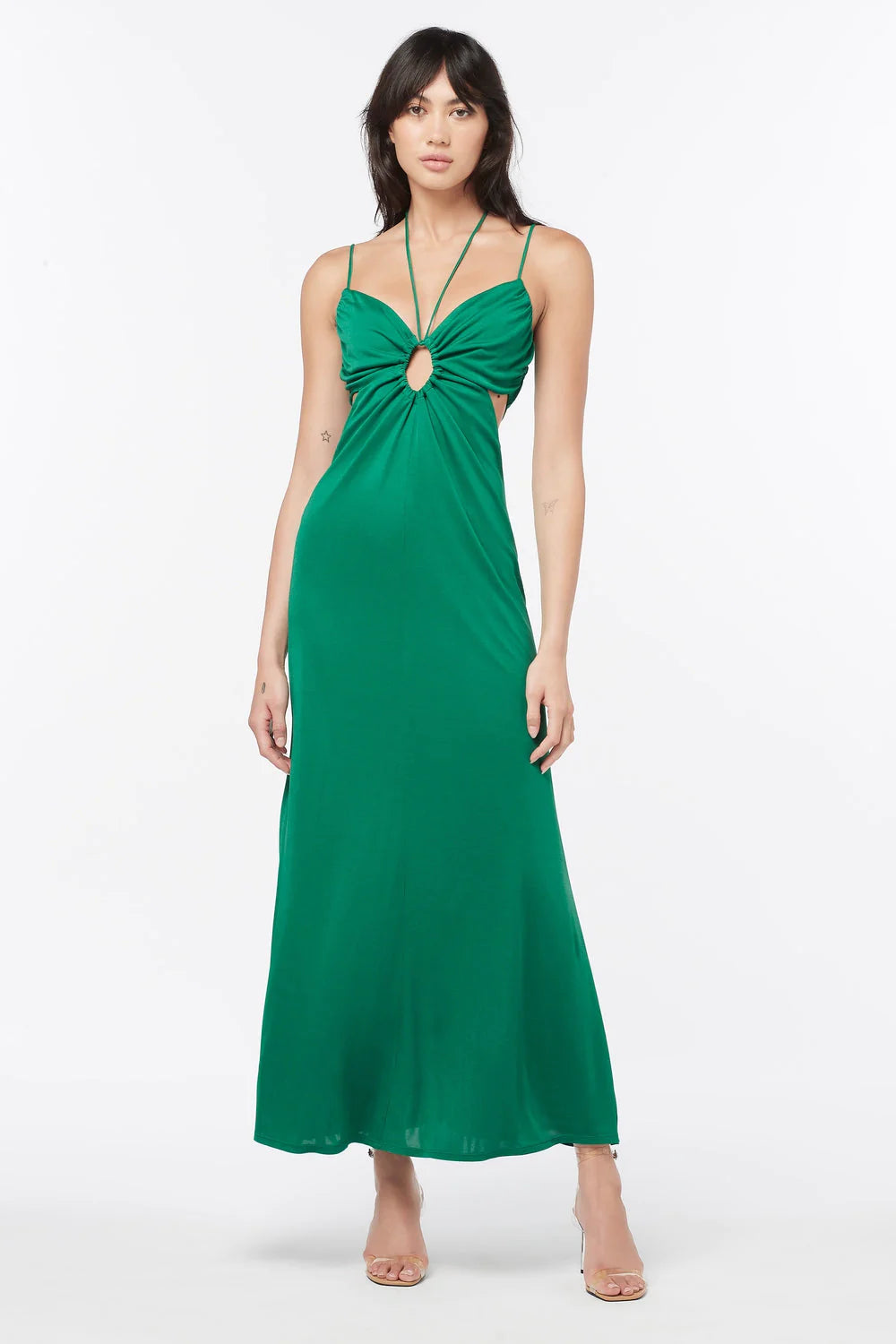 IMMORTAL COIL SLIP DRESS
