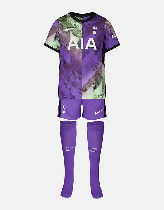 Little Kids Tottenham Hotspur Third Kit 2021/22