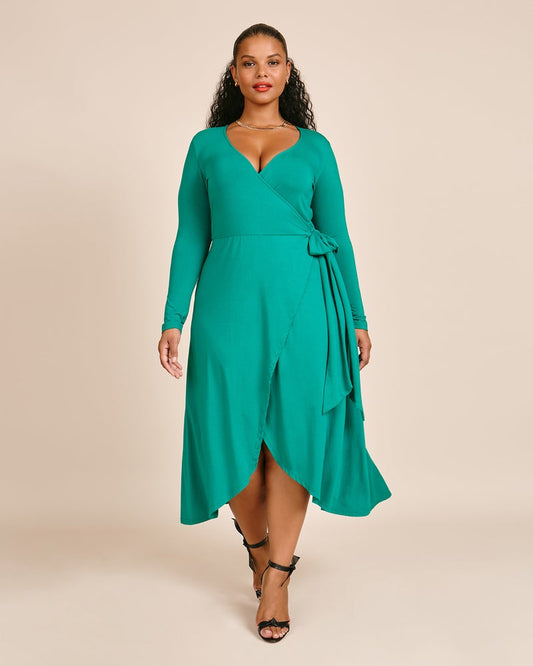 Luna Wrap Dress