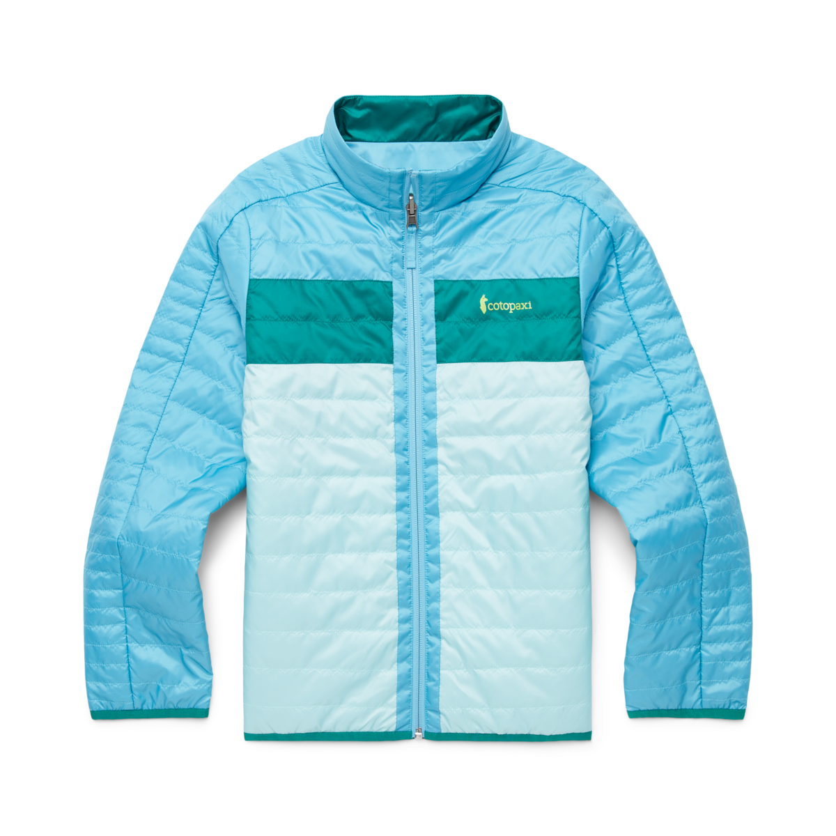 Capa Insulated Jacket- Kids', Poolside/Sea Glass