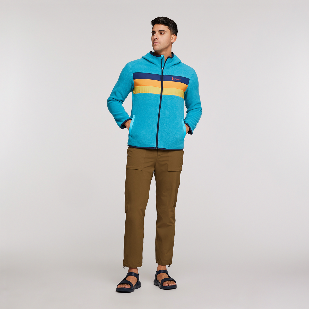 Teca Fleece Hooded Full-Zip Jacket - Men's