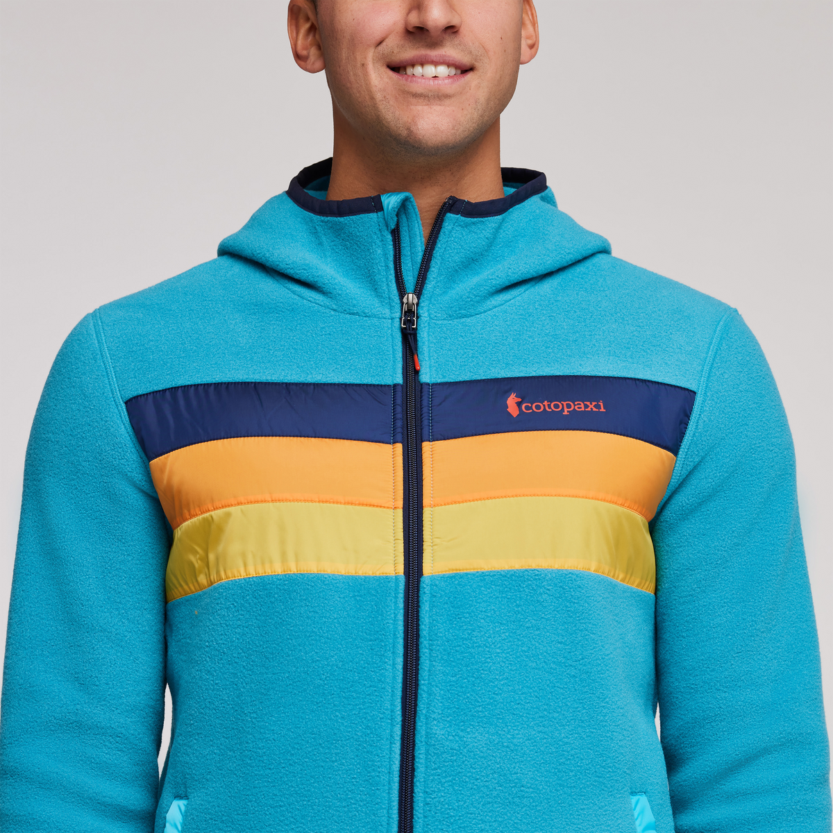 Teca Fleece Hooded Full-Zip Jacket - Men's