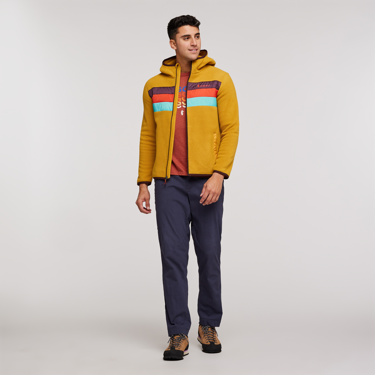 Teca Fleece Hooded Full-Zip Jacket - Men's