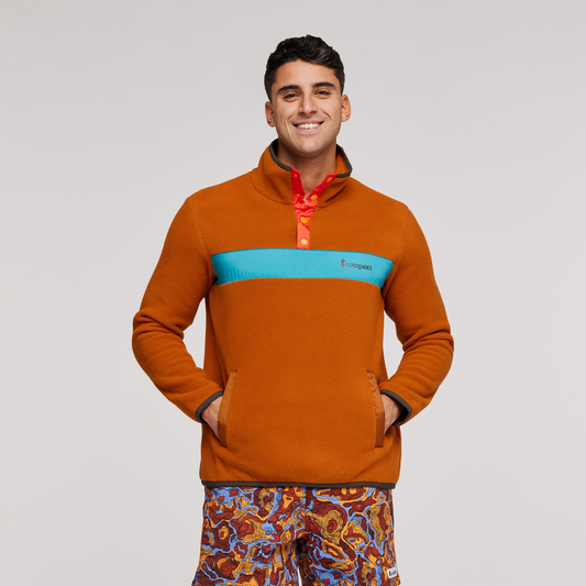 Teca Fleece Pullover - Men's, Wombat, Model Munther