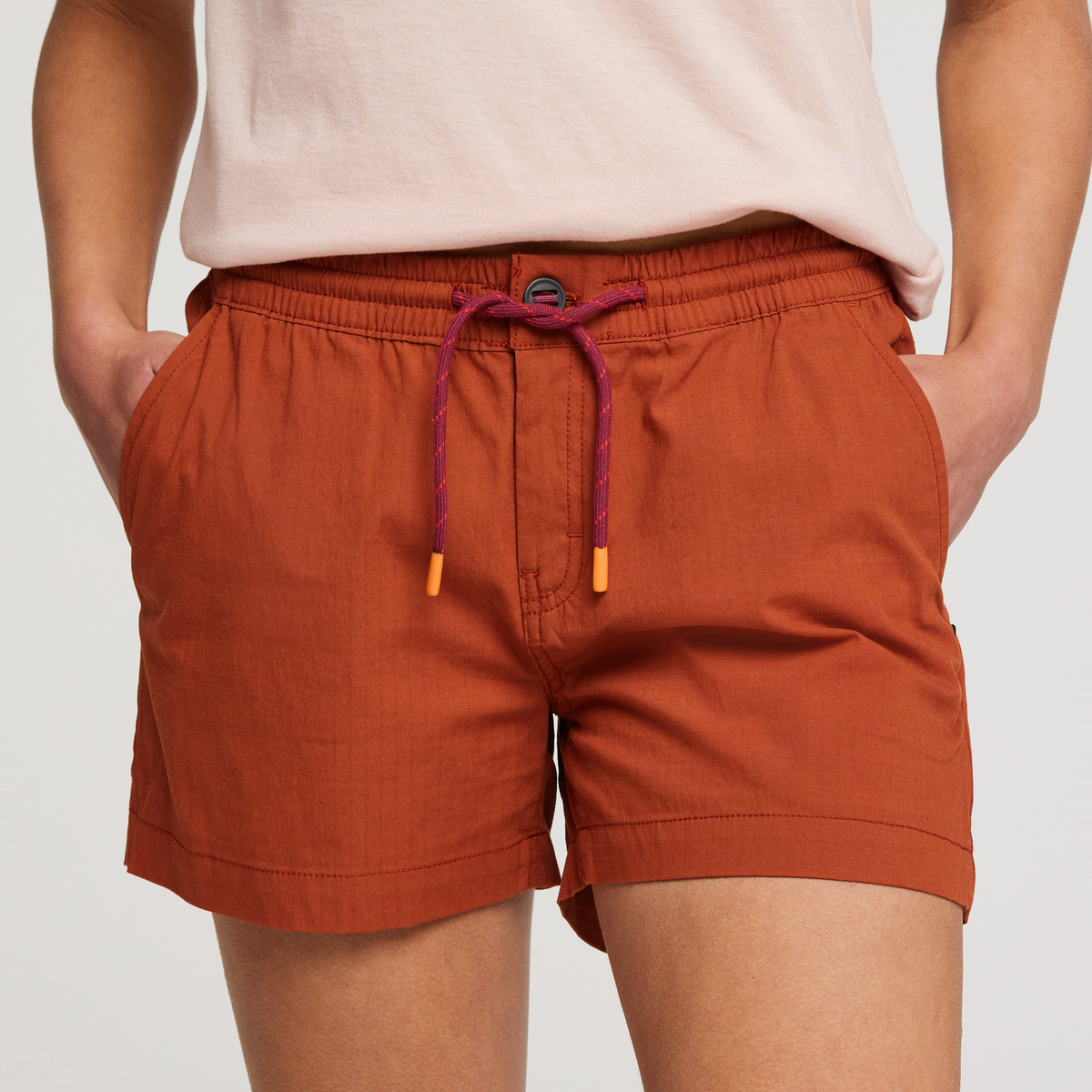 Salto Ripstop Short - Women's, Spice, Model London