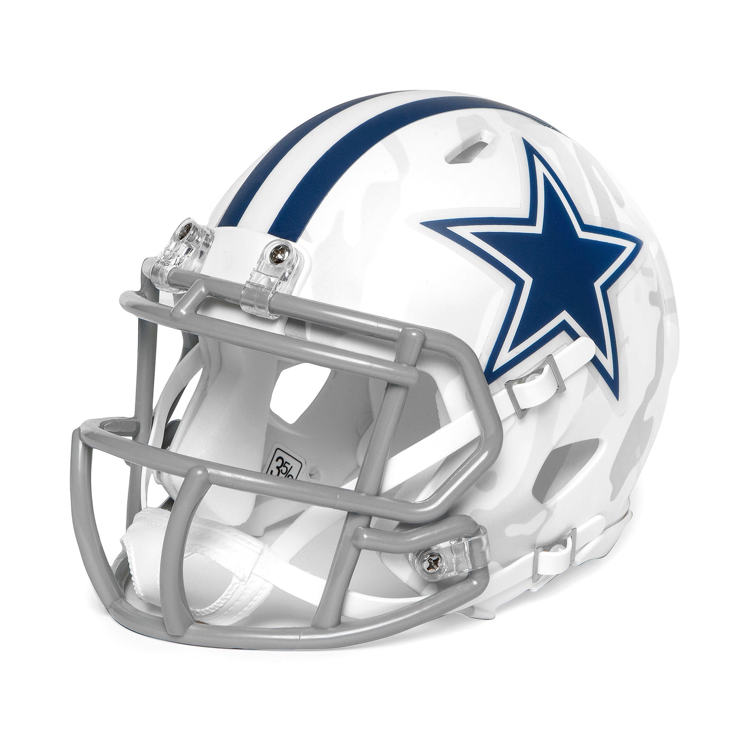 Dallas Cowboys Riddell Arctic Camo Speed Mini Helmet