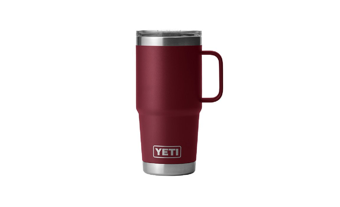 RAMBLER 20 OZ TRAVEL MUG WITH STRONGHOLD LID