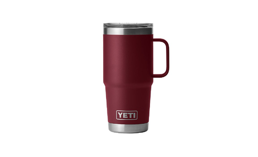 RAMBLER 20 OZ TRAVEL MUG WITH STRONGHOLD LID