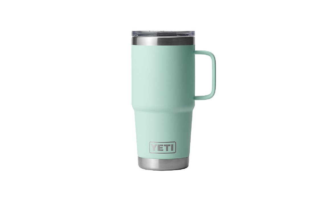 RAMBLER 20 OZ TRAVEL MUG WITH STRONGHOLD LID