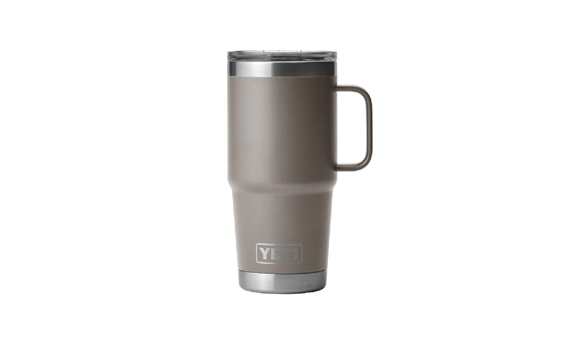 RAMBLER 20 OZ TRAVEL MUG WITH STRONGHOLD LID
