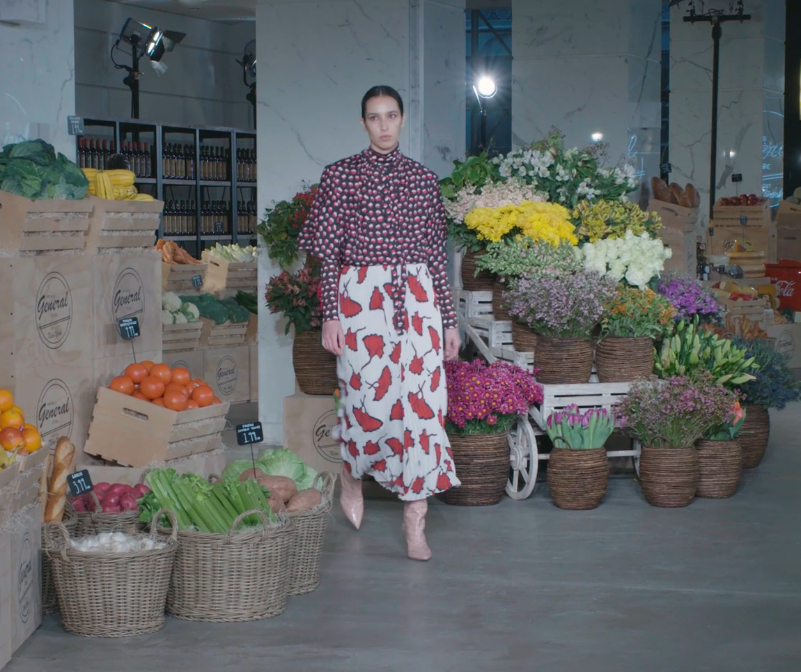 JASON WU Floral Skirt