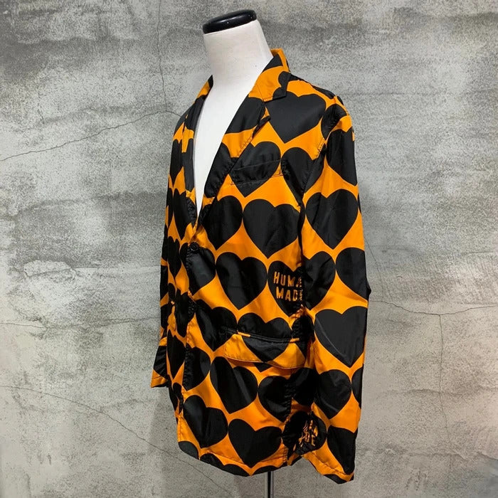 Human Made Heart Check Nylon Jacket