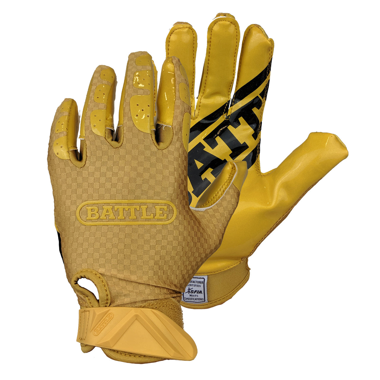 Triple Threat Football Receiver Gloves- Adult & Youth