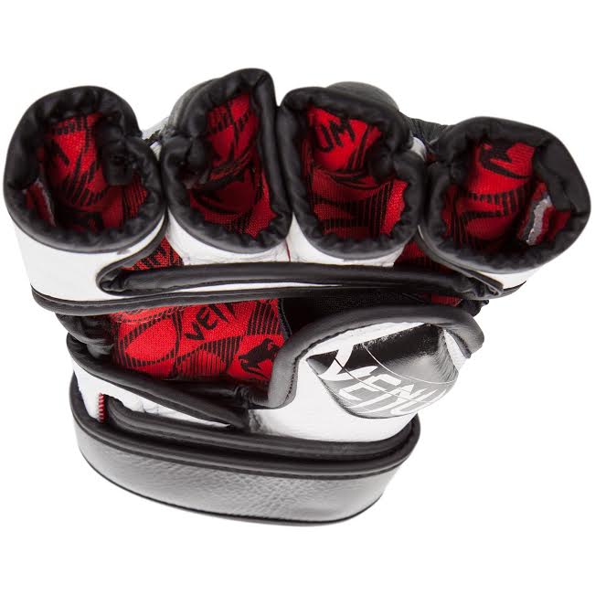 VENUM UNDISPUTED 2.0 MMA GLOVES - NAPPA LEATHER - BLACK