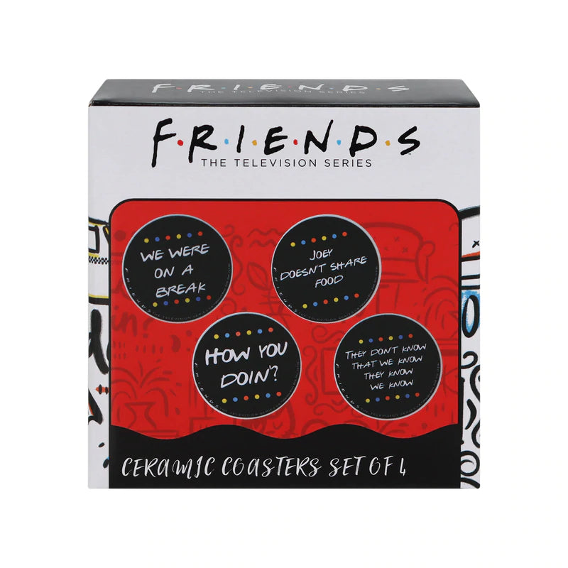 Friends Quotes Coaster Set