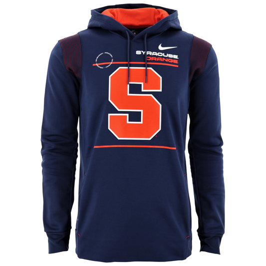 SYRACUSE ORANGE NIKE THERMA FLEECE PULLOVER HOODIE
