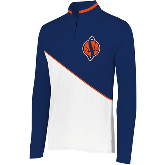 SYRACUSE ORANGE RETRO 1/4 ZIP SHOOTING SHIRT