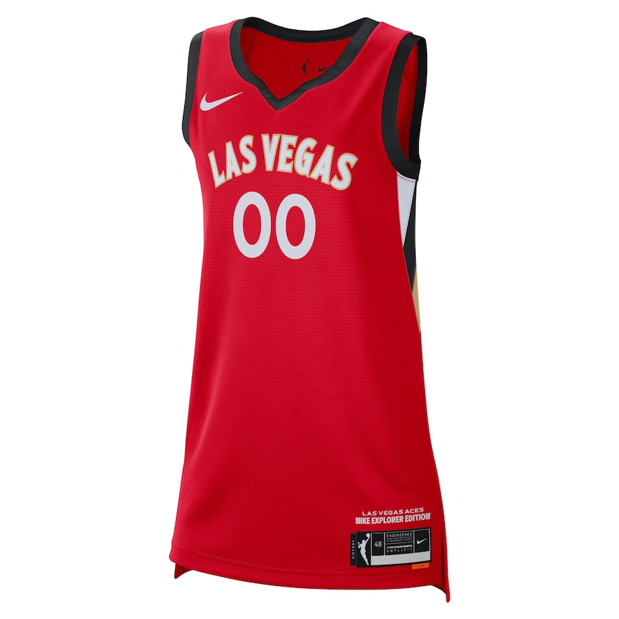 Unisex Las Vegas Aces Nike Red 2021 Victory Custom Jersey - Explorer Edition