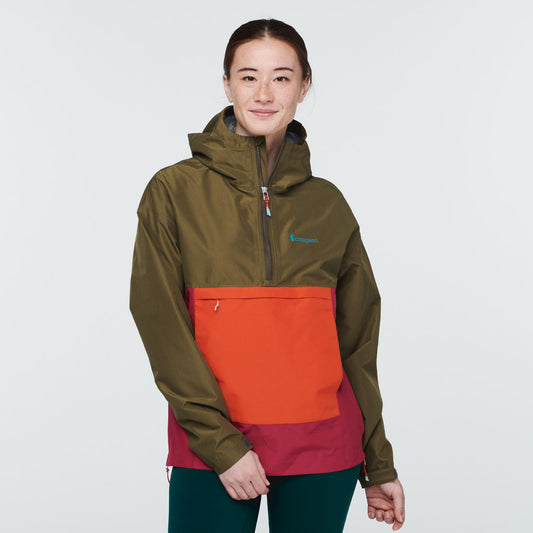 Cielo Rain Anorak - Women's, Oak, Model Aya