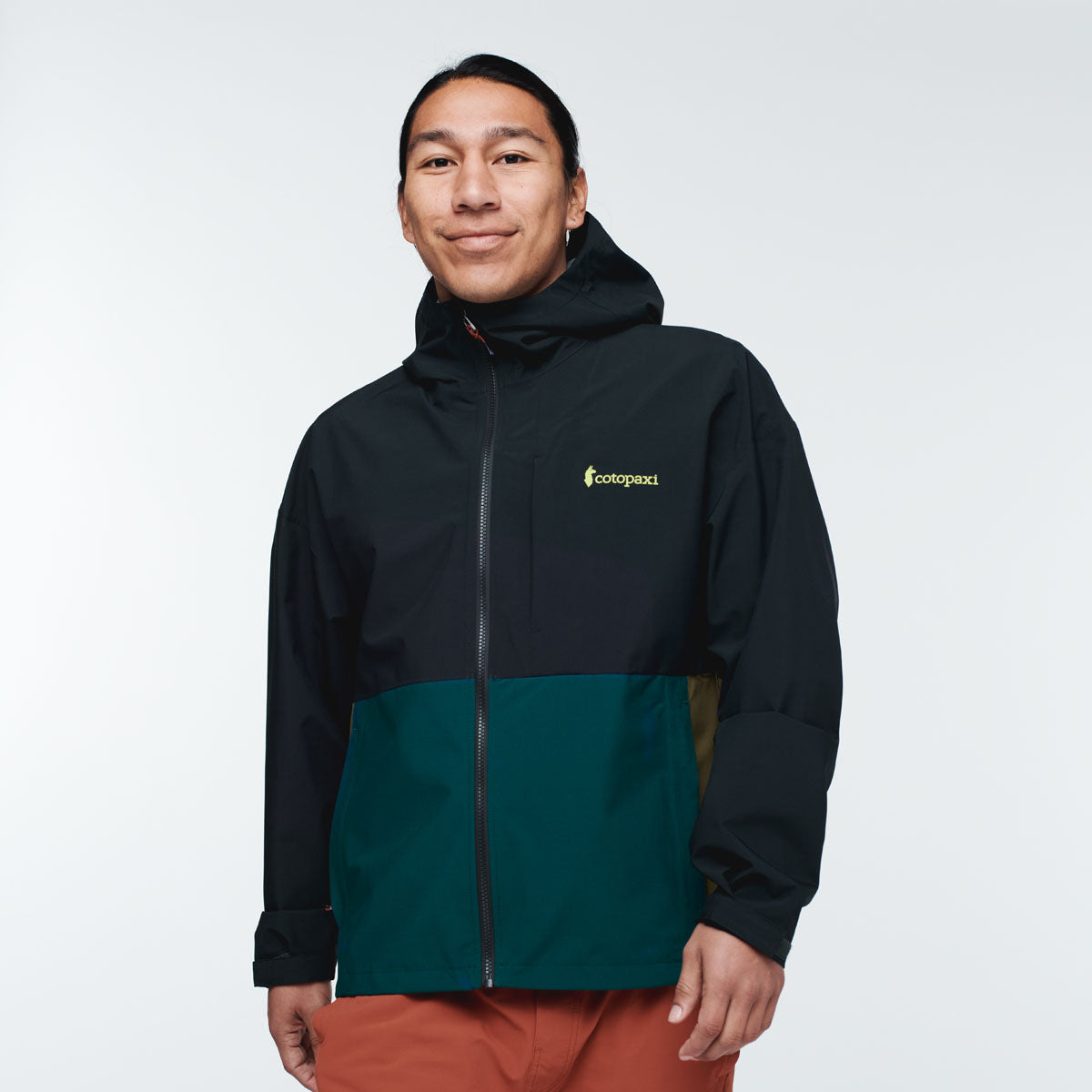 Cielo Rain Jacket - Men's, Black, Model Mario