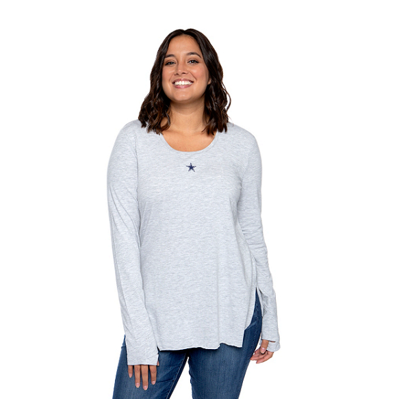 Dallas Cowboys WEAR By Erin Andrews Womens Long Sleeve T-Shirt