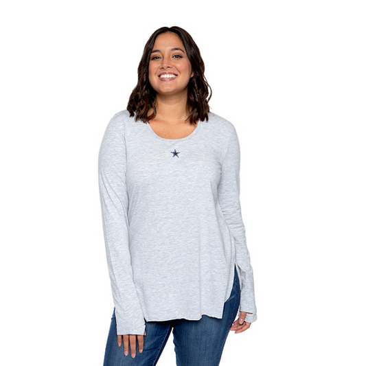 Dallas Cowboys WEAR By Erin Andrews Womens Long Sleeve T-Shirt