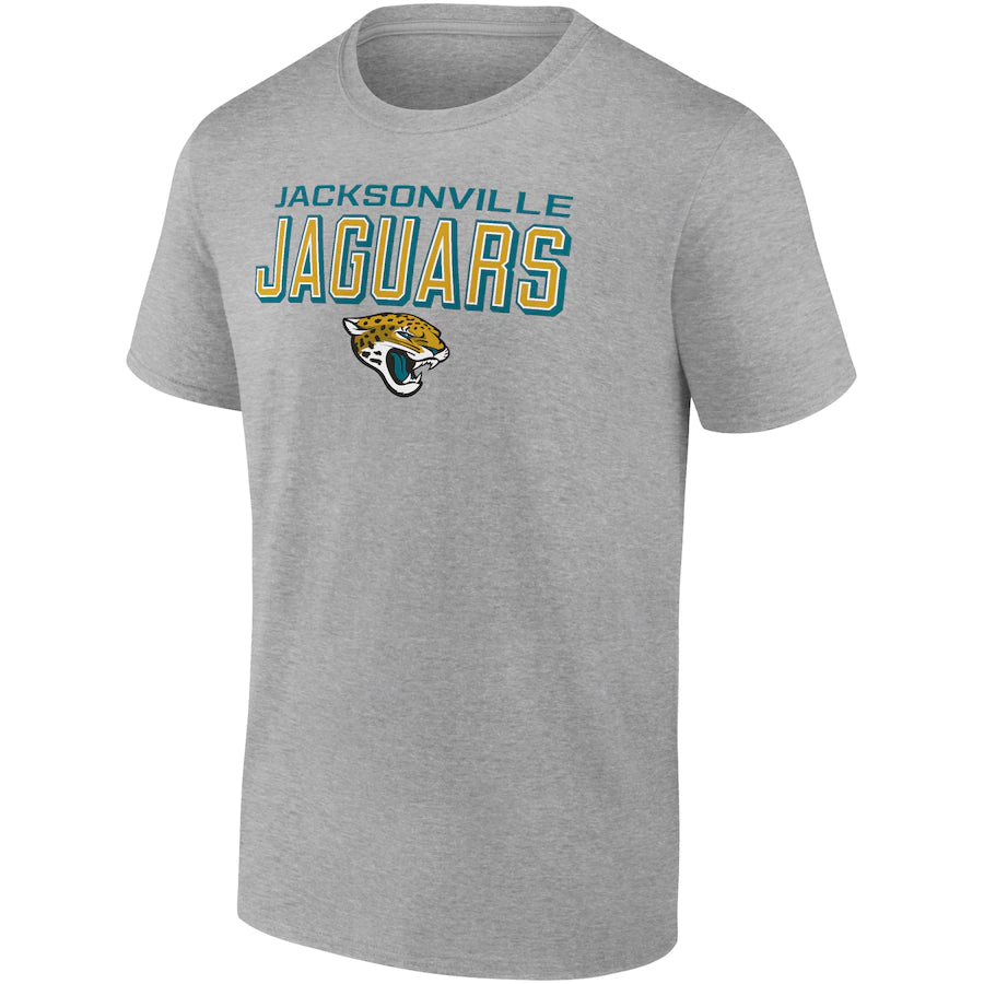 Men's Jacksonville Jaguars Fanatics Branded Teal/Heathered Gray T-Shirt Combo Pack