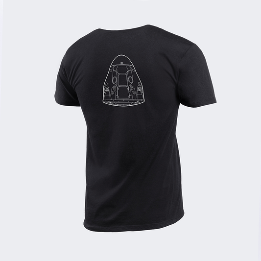MEN'S CREW DRAGON SCHEMATIC T-SHIRT