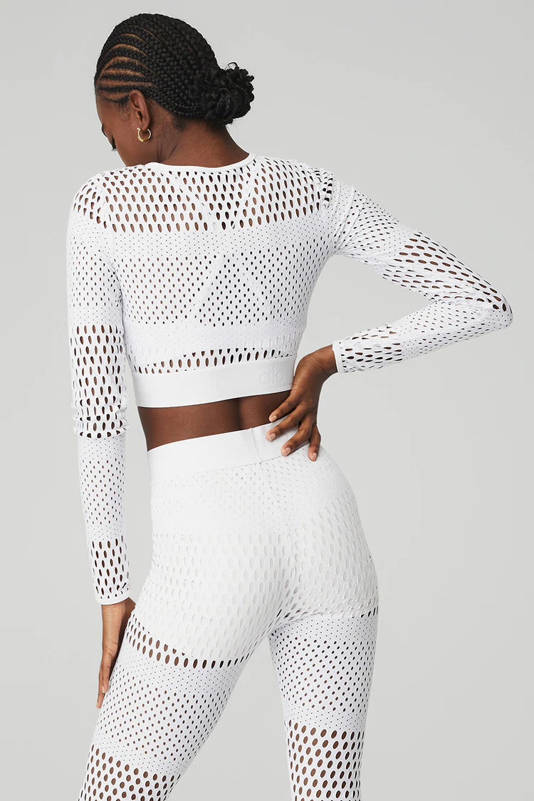 Mesh Haute Summer Long Sleeve