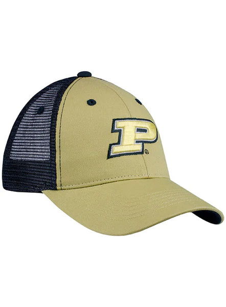 Purdue Primary Logo Mesh Adjustable Hat