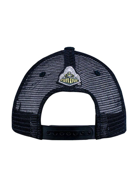 Purdue Primary Logo Mesh Adjustable Hat