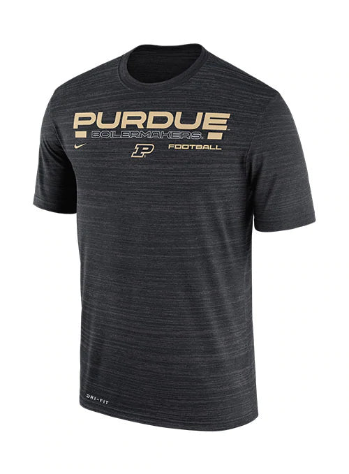 Purdue Nike Velocity Black T-Shirt