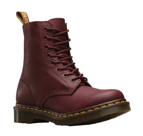 Dr. Martens Pascal 8-Eye Boot - Cherry Red Virginia